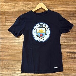 Nike Black Manchester City Logo Tee